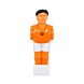 Voetbaltafel poppetje Pegasi | Oranje-wit | 15.8