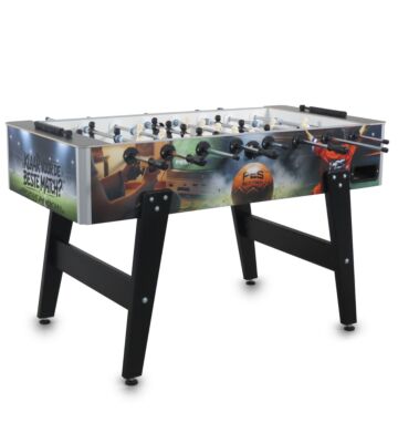 Bedrukte Voetbaltafel Deutscher Meister | Profi Zwart