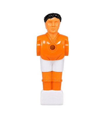 Voetbaltafel poppetje Pegasi | Oranje-wit | 15.8