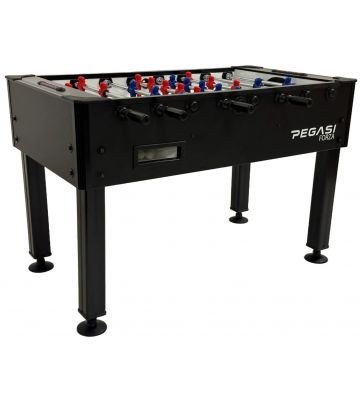 Voetbaltafel Pegasi | Forza Black | Glasplaat