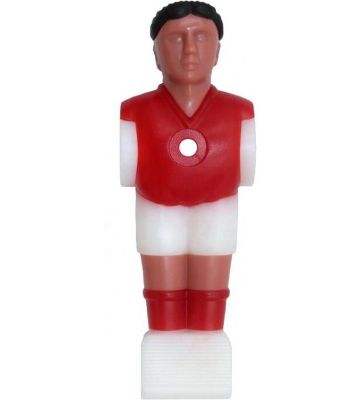 Voetbaltafel poppetje Pegasi | Rood-wit | 15.8