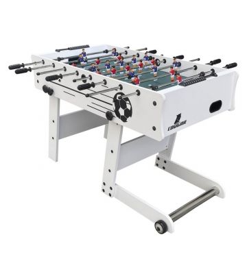 Voetbaltafel Scorpion Kick inklapbaar Cougar wit