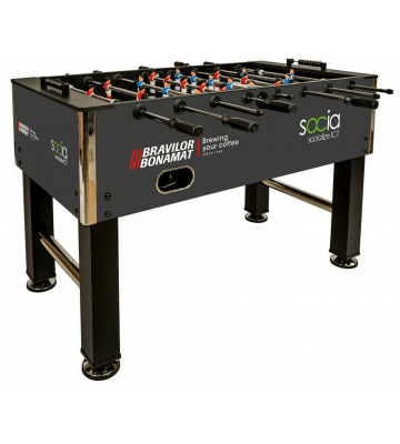 Bedrukte voetbaltafel Elite Black
