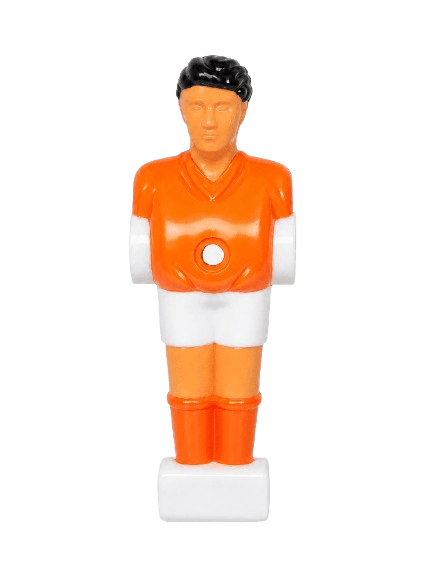 Voetbaltafel poppetje Pegasi | Oranje-wit | 12.7
