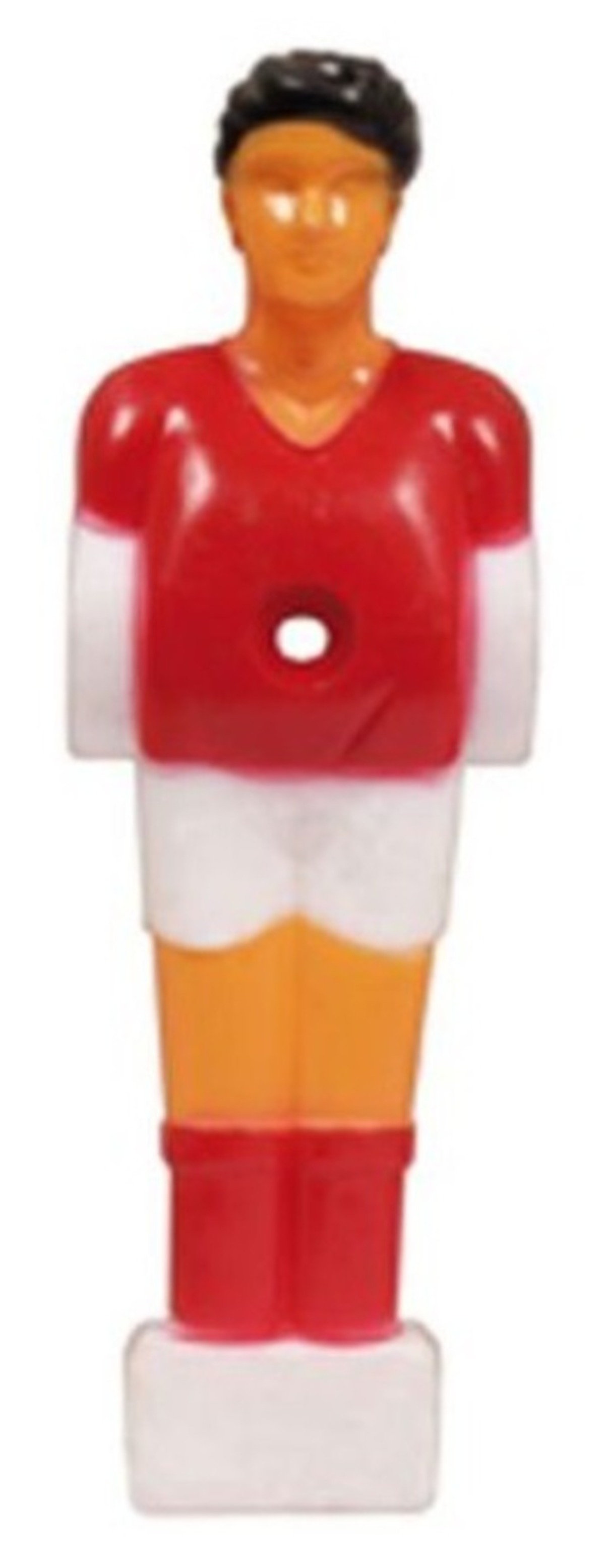 Pegasi Voetbaltafel poppetje  | Rood-wit | 12.7