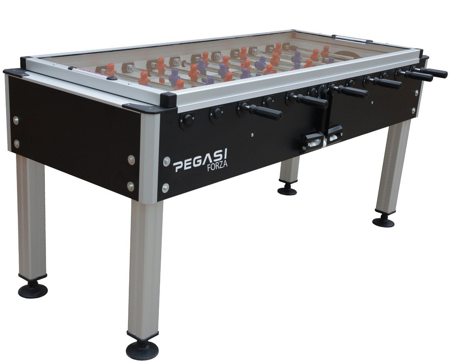 Voetbaltafel Pegasi | Forza XL Pro | Glasplaat | 6 spelers afbeelding