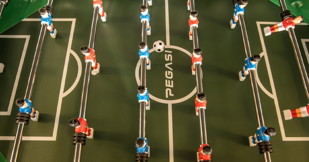 Wie heeft tafelvoetbal uitgevonden?